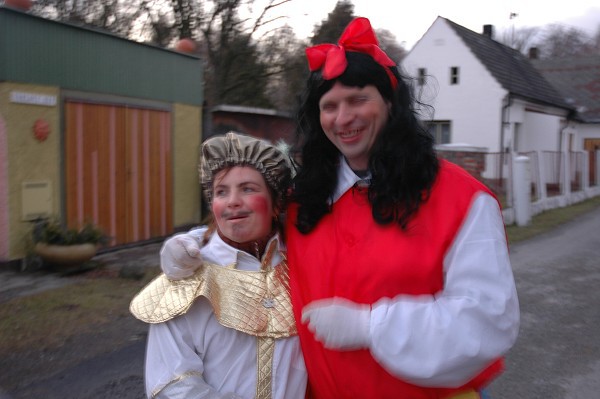 Masopustní průvod obcí 2008